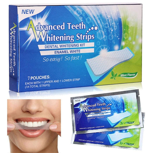 Teeth Whitening Strip Portable Dental Whitening Strip (Pack of 7)